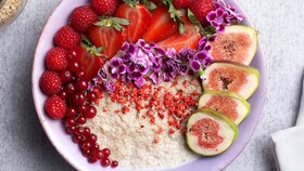 Frugtgrød med quinoa