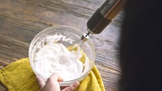 Immersion Blender med piskefunktion til flødeskum