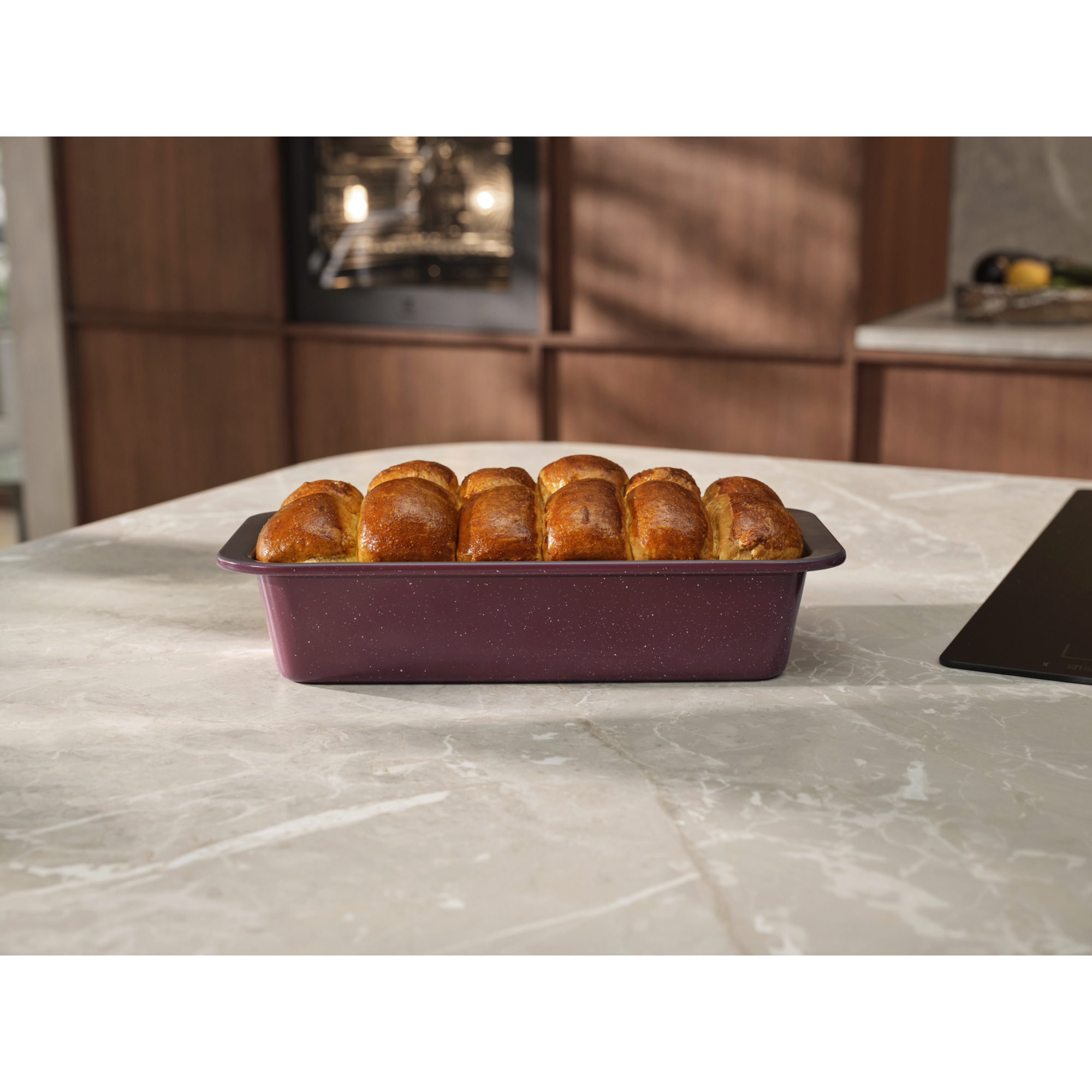 Easy2Clean Loaf Tin turns out loaves with non-stick ease.