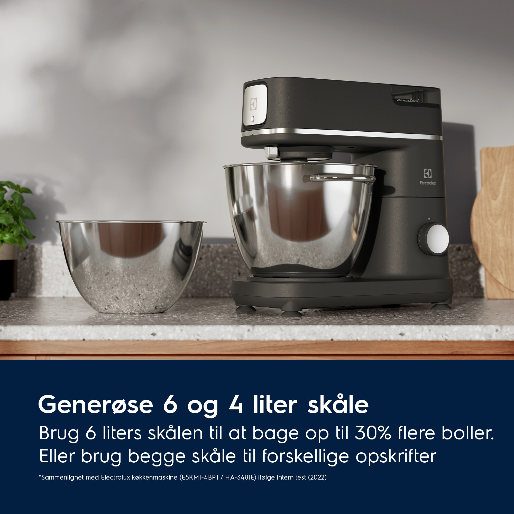 Electrolux - Køkkenmaskine - E6KM1-8BPT