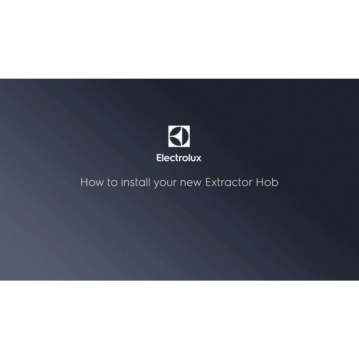 Electrolux - Induktion m/integreret emhætte - HHOF8T0C