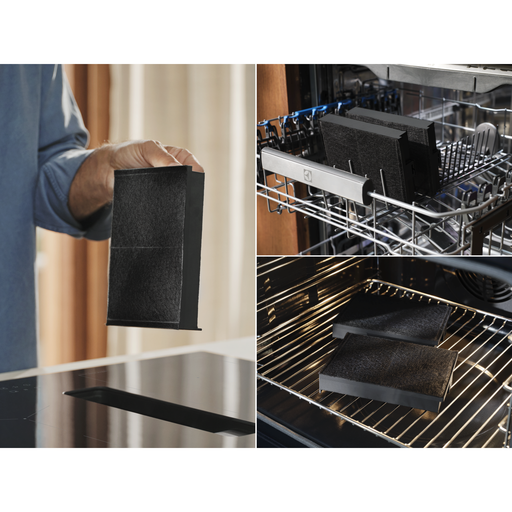 OdourClean Plus Carbon Filter can be cleaned and re-used.