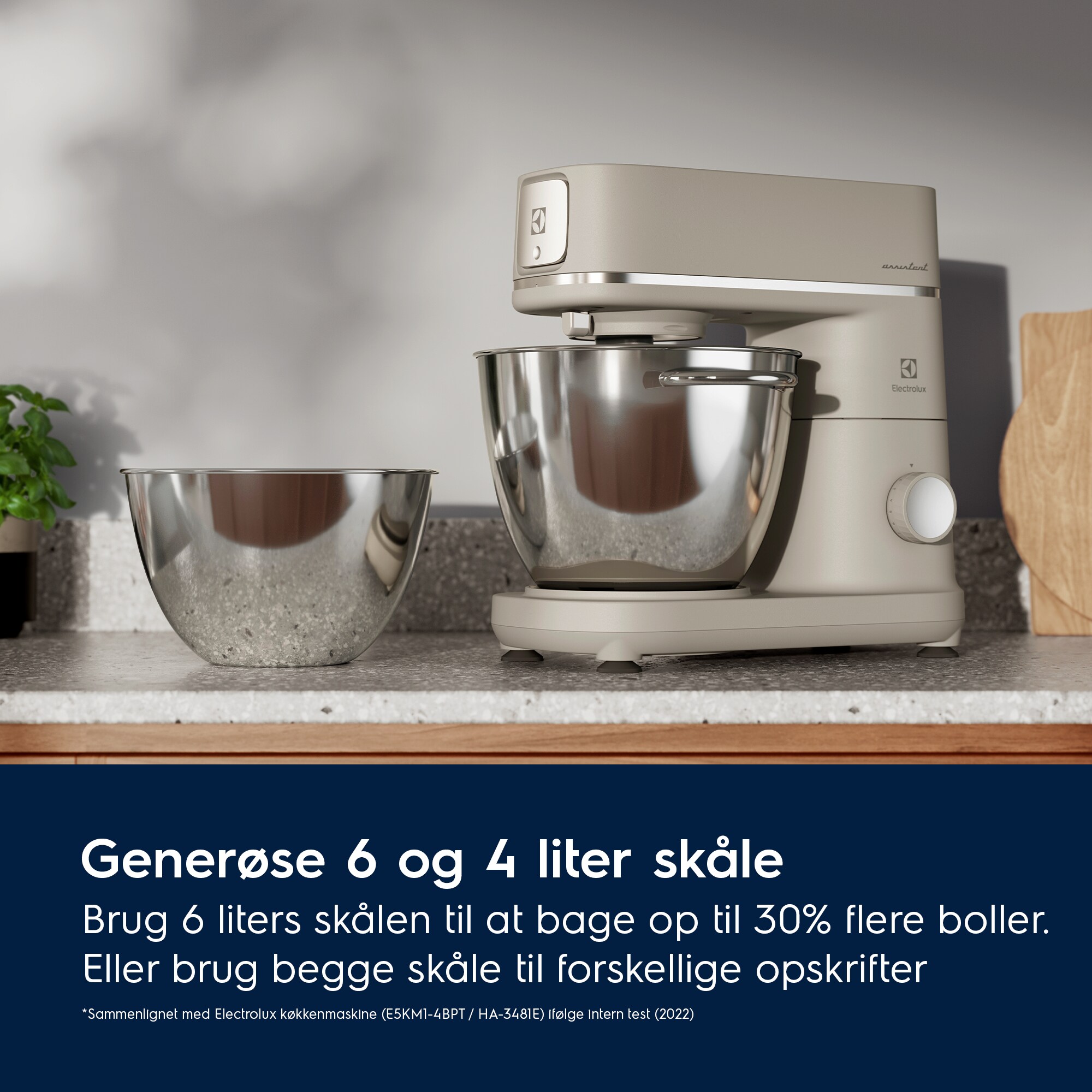 Electrolux - Køkkenmaskine - E6KM1-4PPT