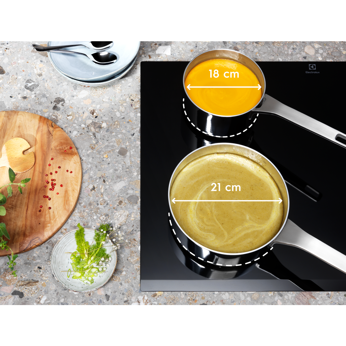 Electrolux - Induktionskogeplade - HOB750MF