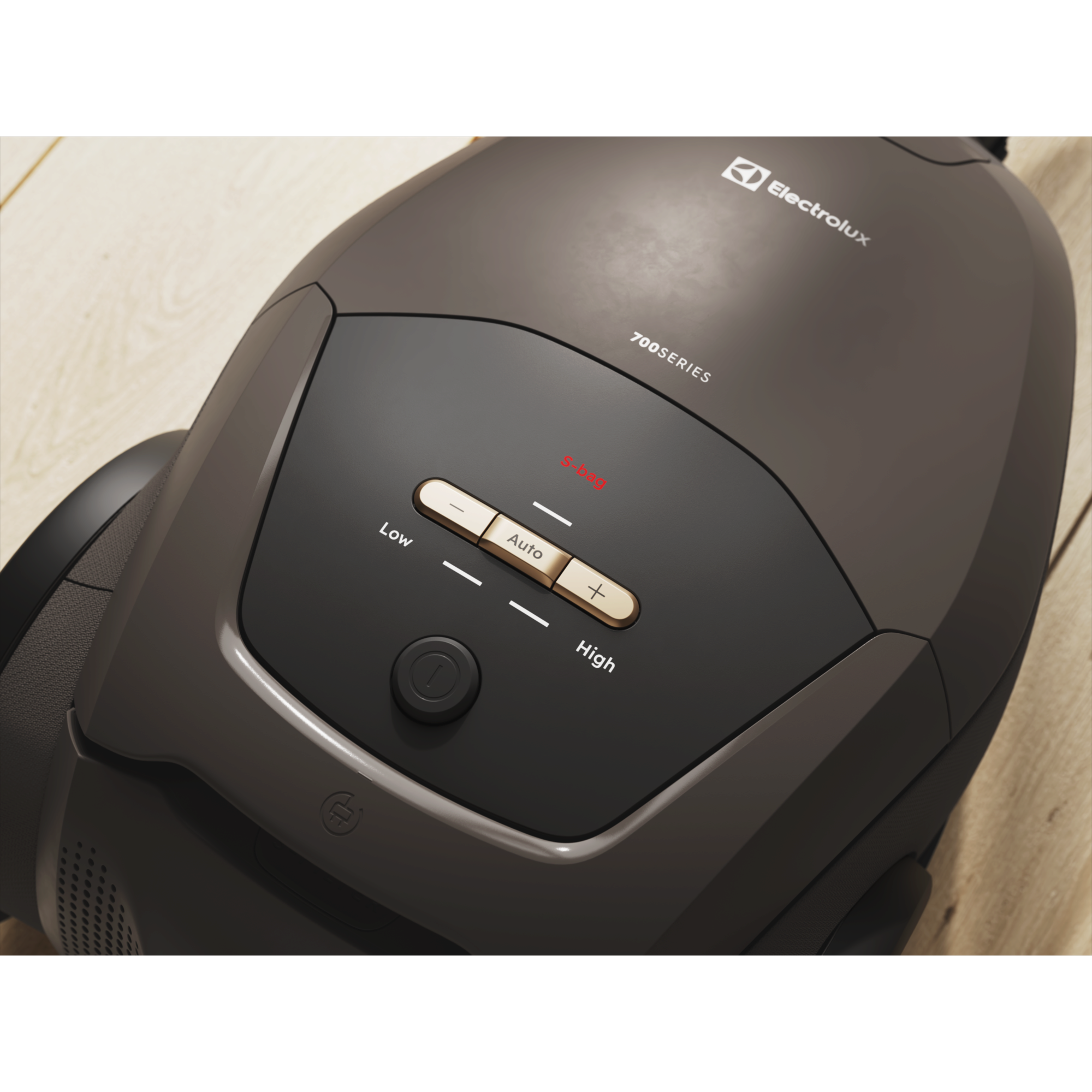 S-bag indicator that signals that the bag needs changing