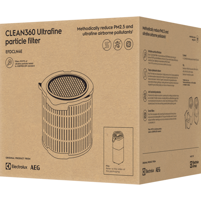 Electrolux - Filter til luftrenser - EFDCLN4E