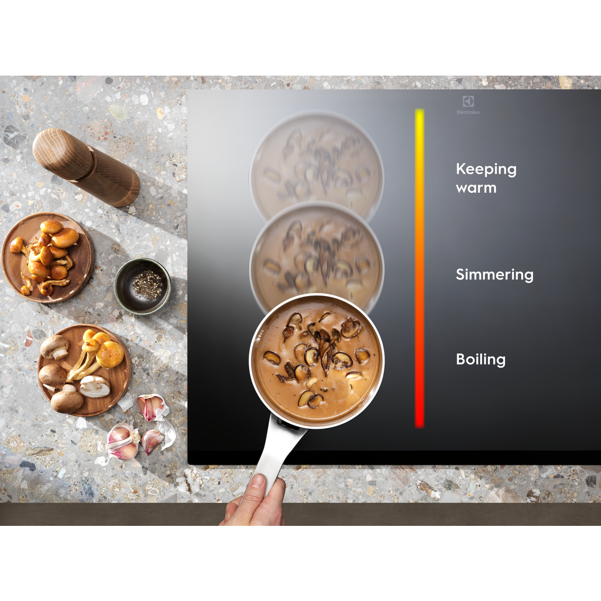 Electrolux - Induktionskogeplade - HOX760MF