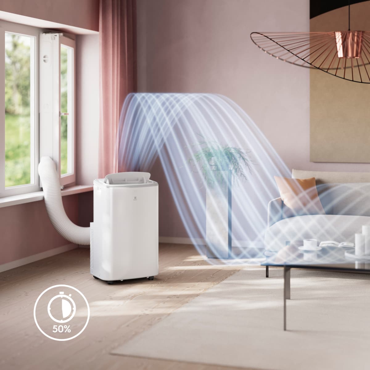 Electrolux - WindowKit aircondition, transportabel - EWKIT5