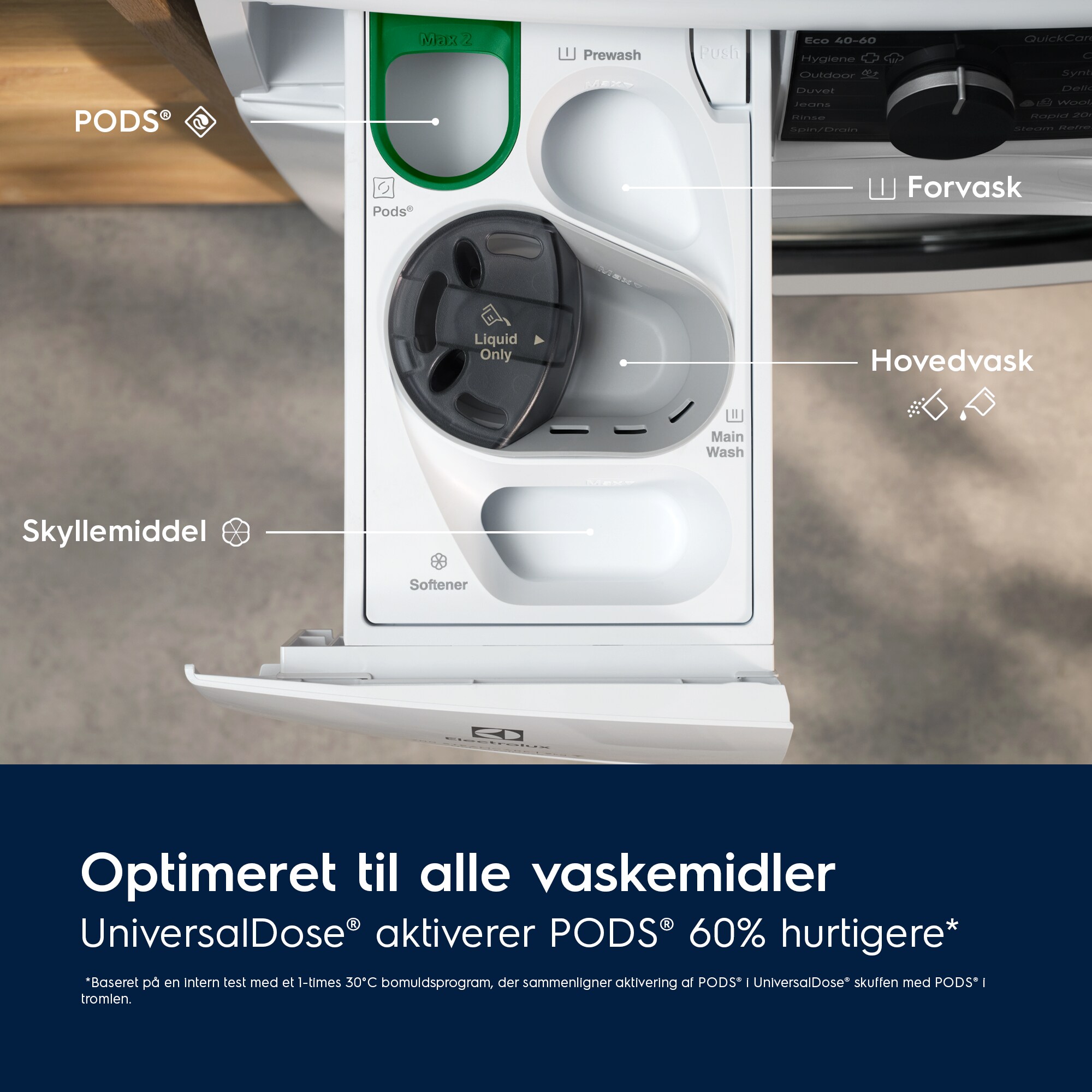Electrolux - Vaskemaskine - EFI742LX4G