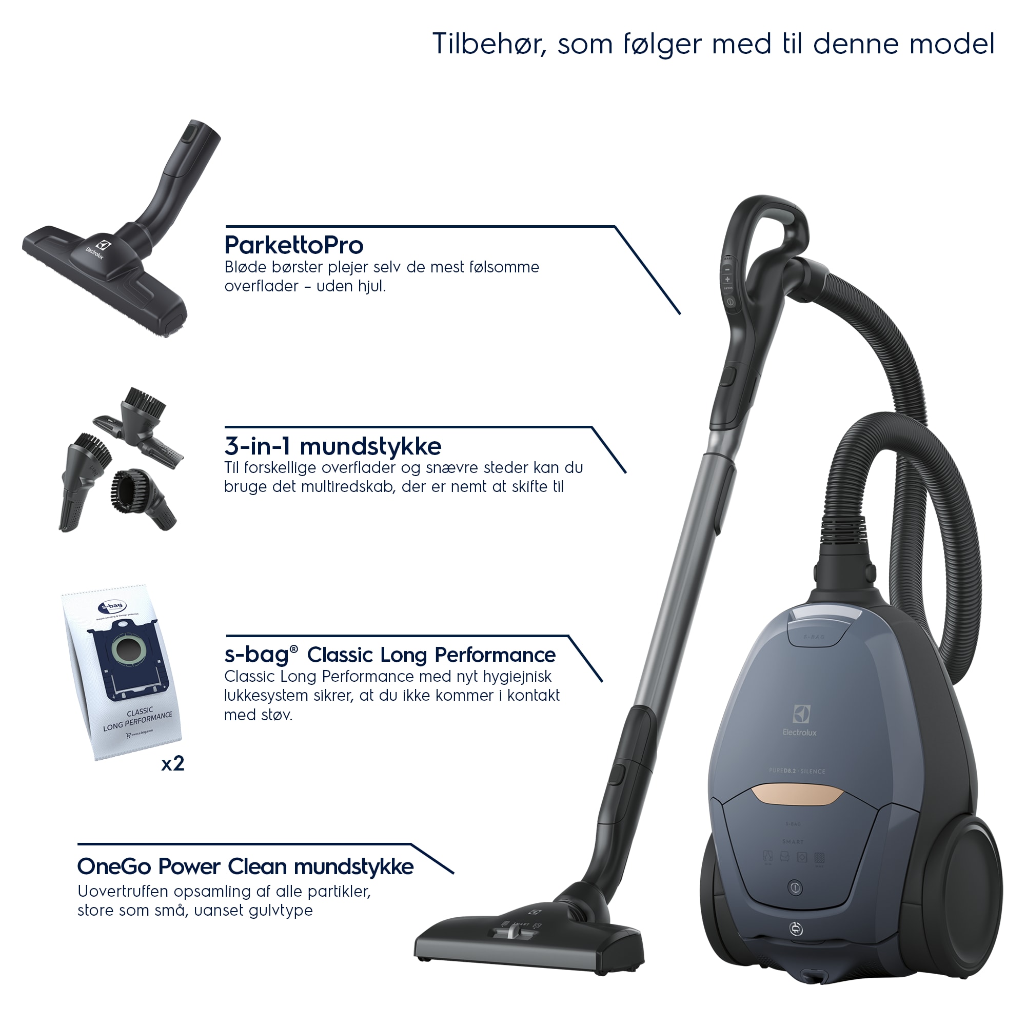Electrolux - Støvsuger - PD82-8DB