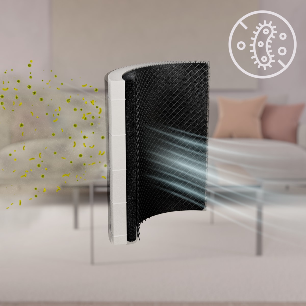 Electrolux - Filter til luftrenser - EFFCLN2EU