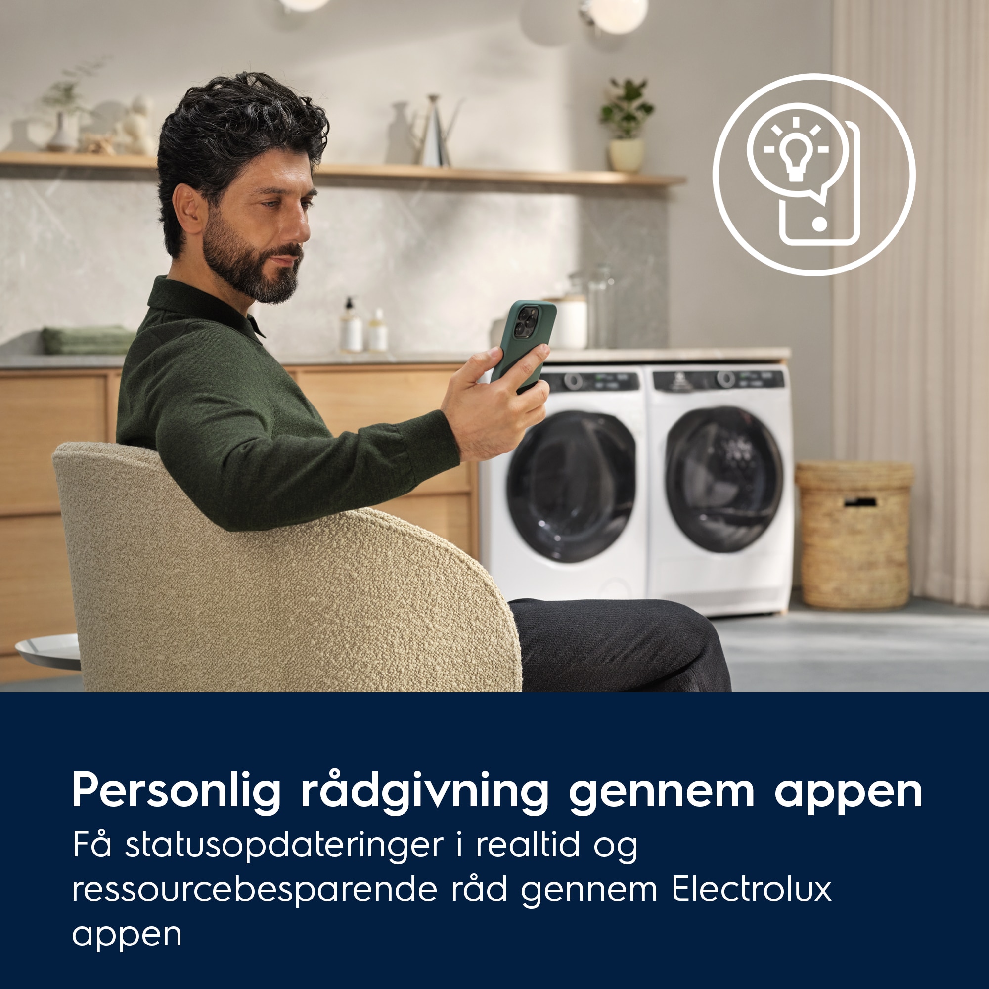 Electrolux - Vaske-tørremaskine - EWI754LY6Q