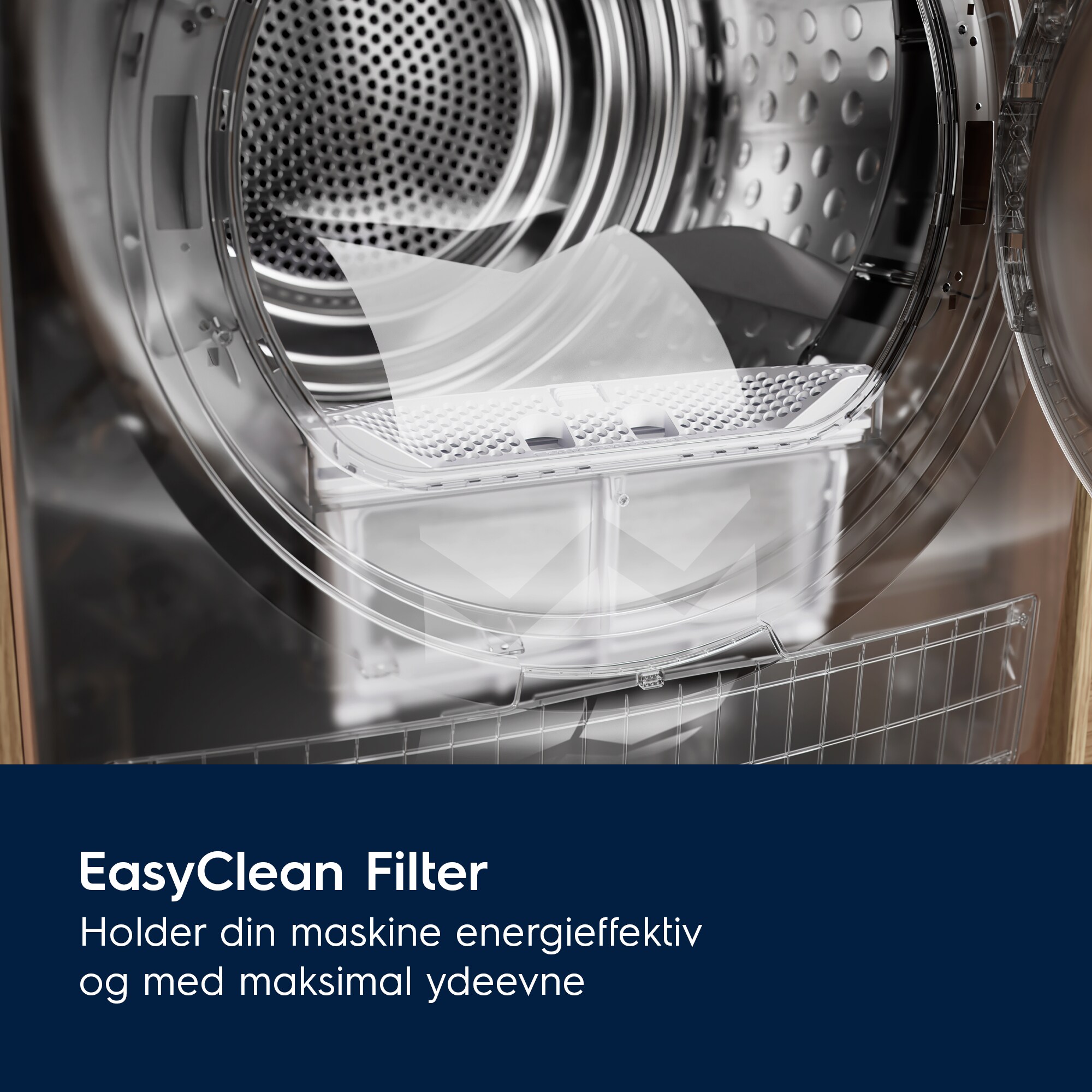 Electrolux - Tørretumbler med varmepumpe - EDI622E95E