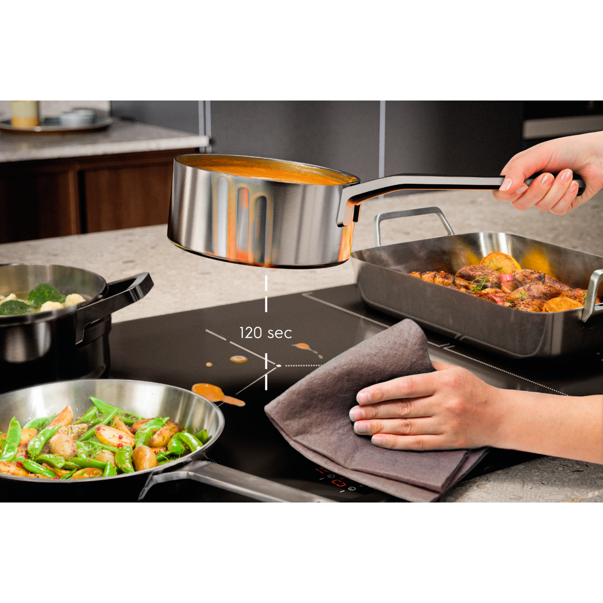 Electrolux - Induktionskogeplade - HOX970NF