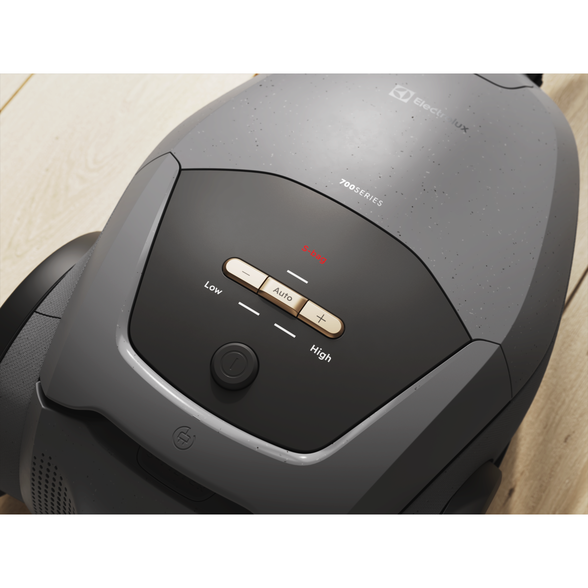 S-bag indicator that signals that the bag needs changing