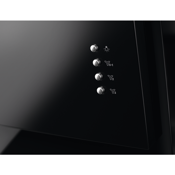 Electrolux - Sort emhætte - LFV319K