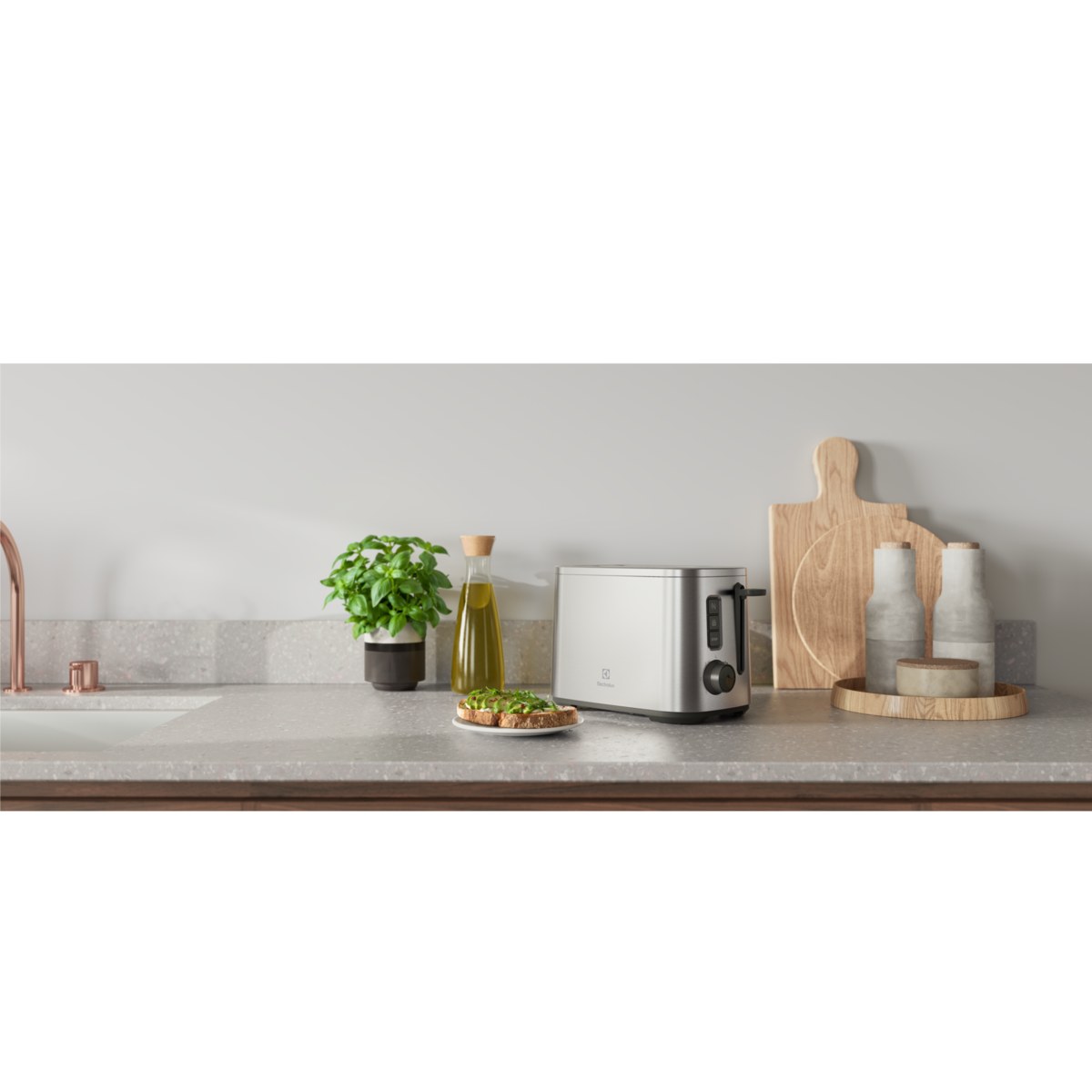 Electrolux - Toaster - E5T1-4ST