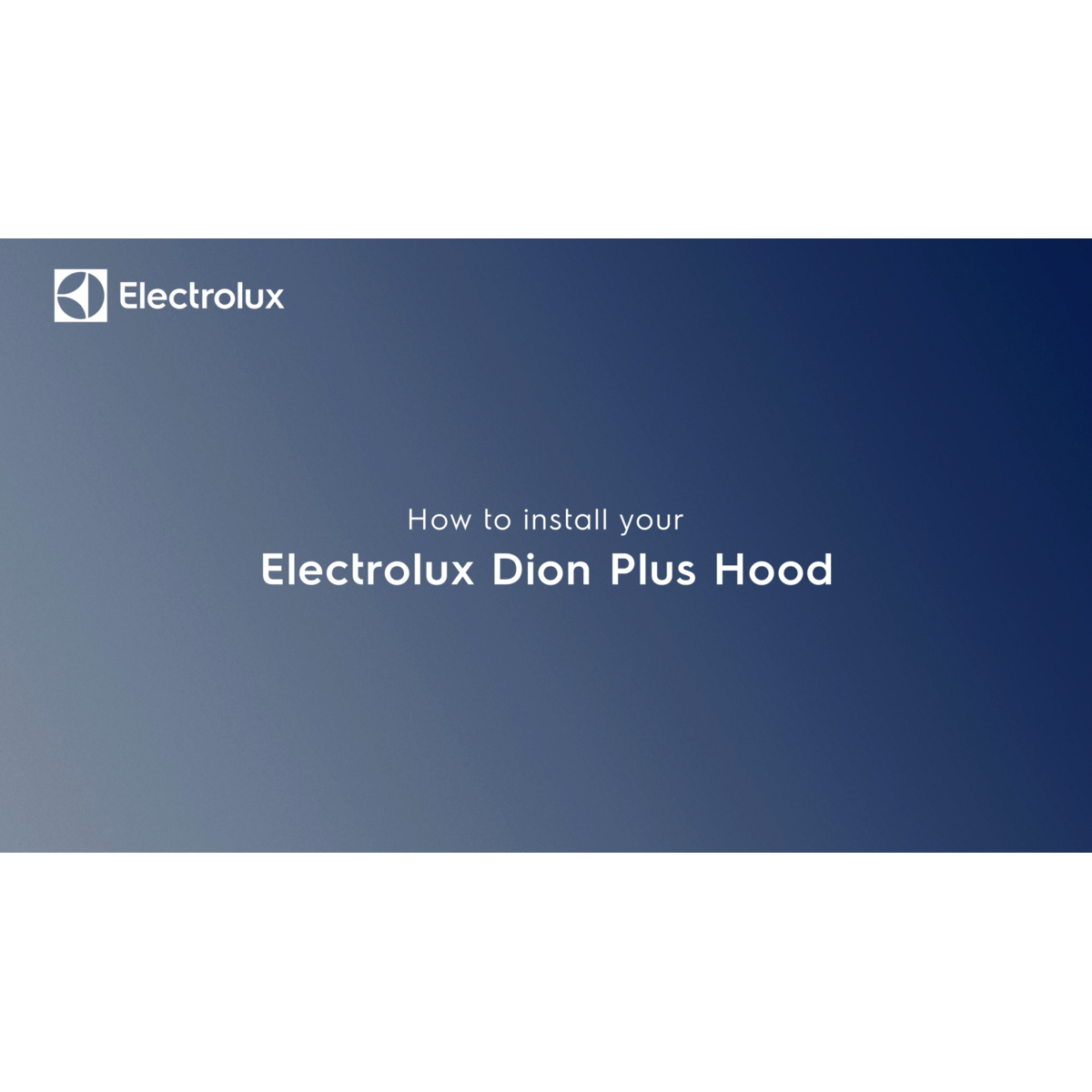 Electrolux - Integreret emhætte - LFP816K