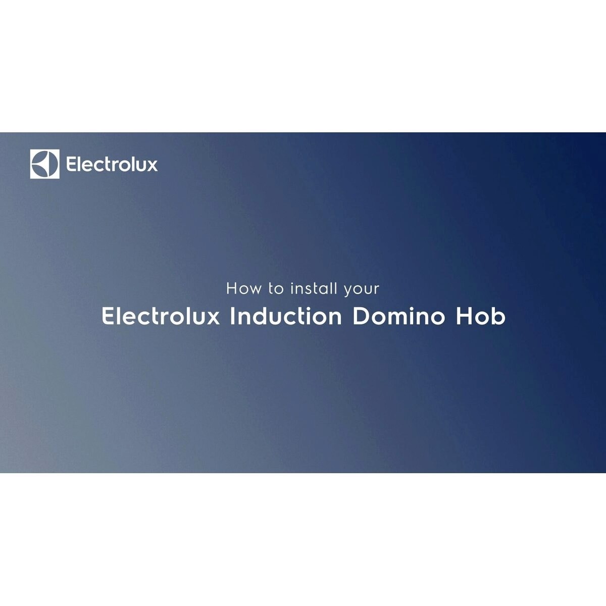 Electrolux - Induktionskogeplade - HOI336F