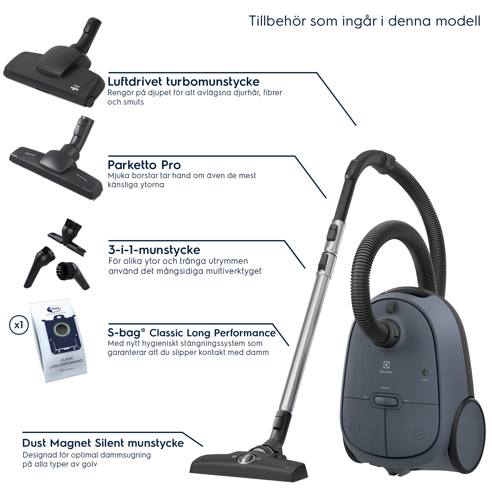 Electrolux - Støvsuger - EB61C4DB