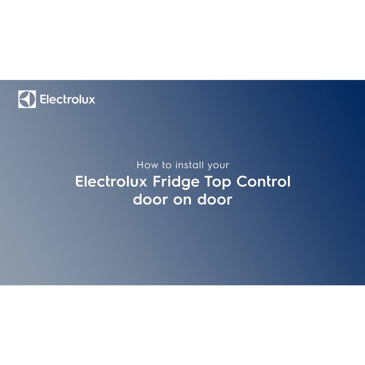 Electrolux - Integreret køleskab - ERD6DE18C