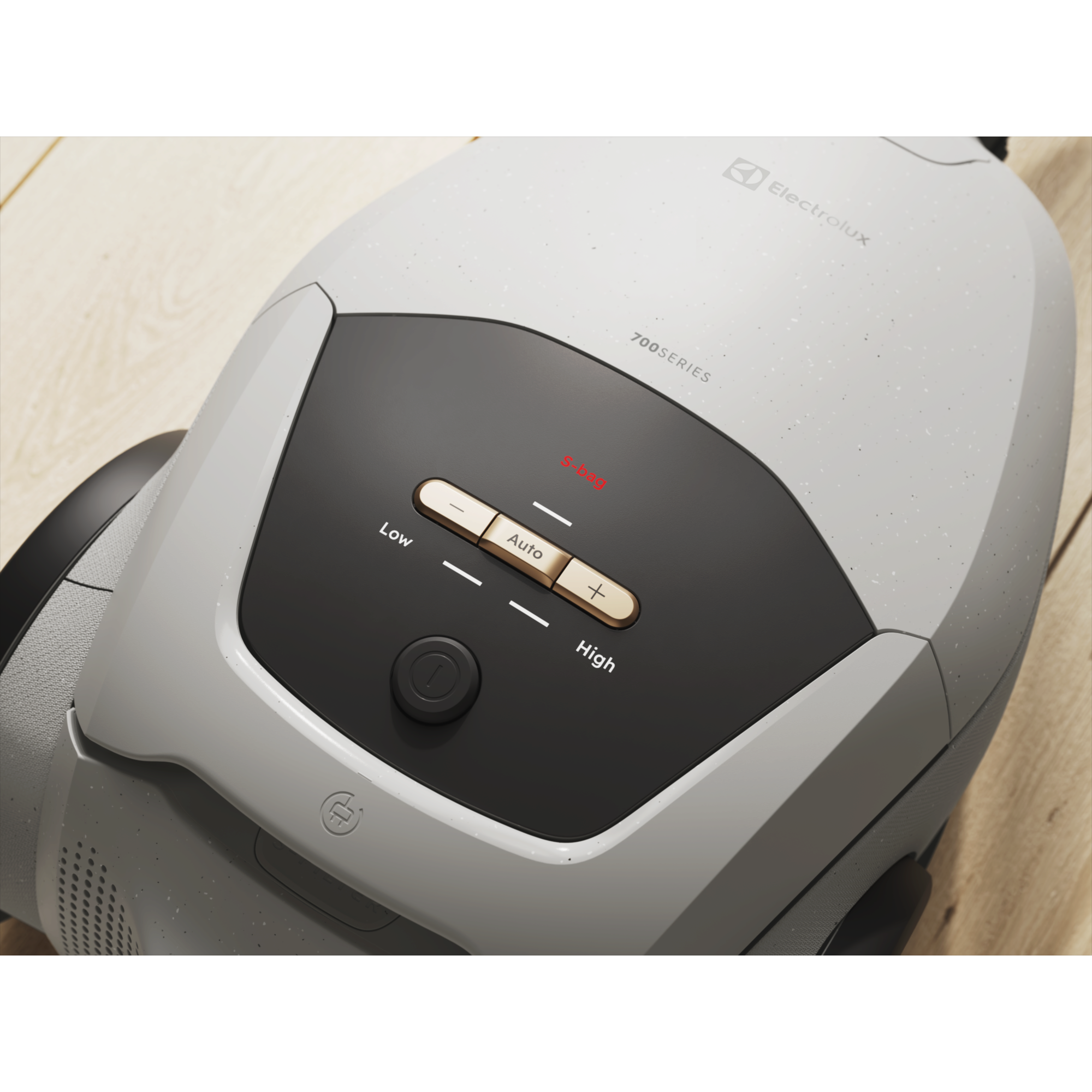 S-bag indicator that signals that the bag needs changing