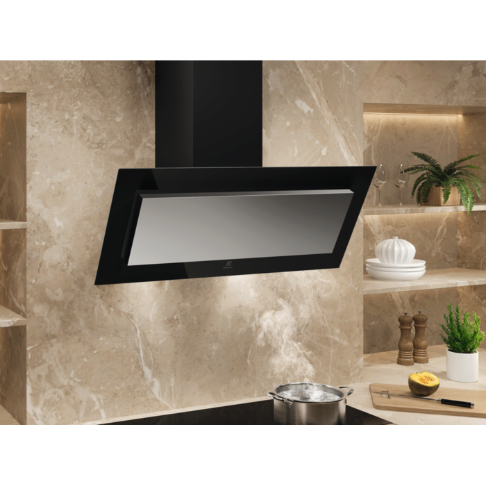 Electrolux - Sort emhætte - LFV319K