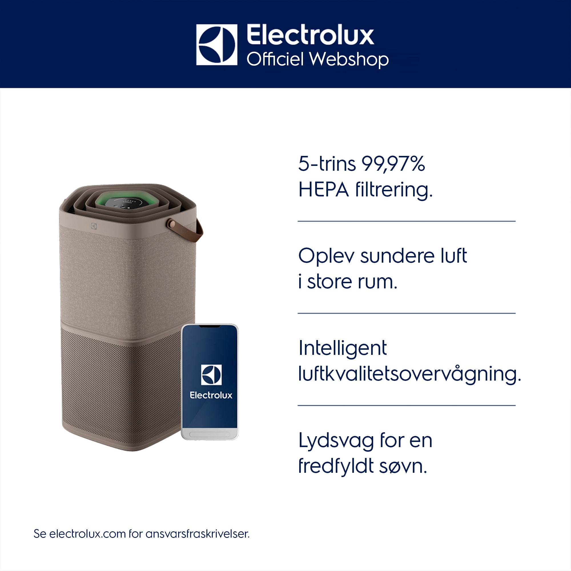 Electrolux - Luftrenser - EPO60571BG