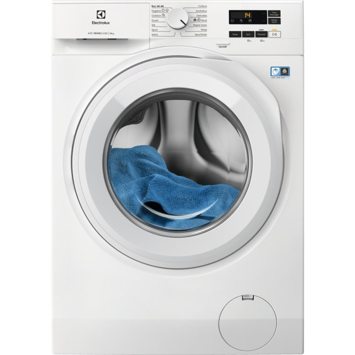 Electrolux - 8 kg washing machine - EFI611W84W