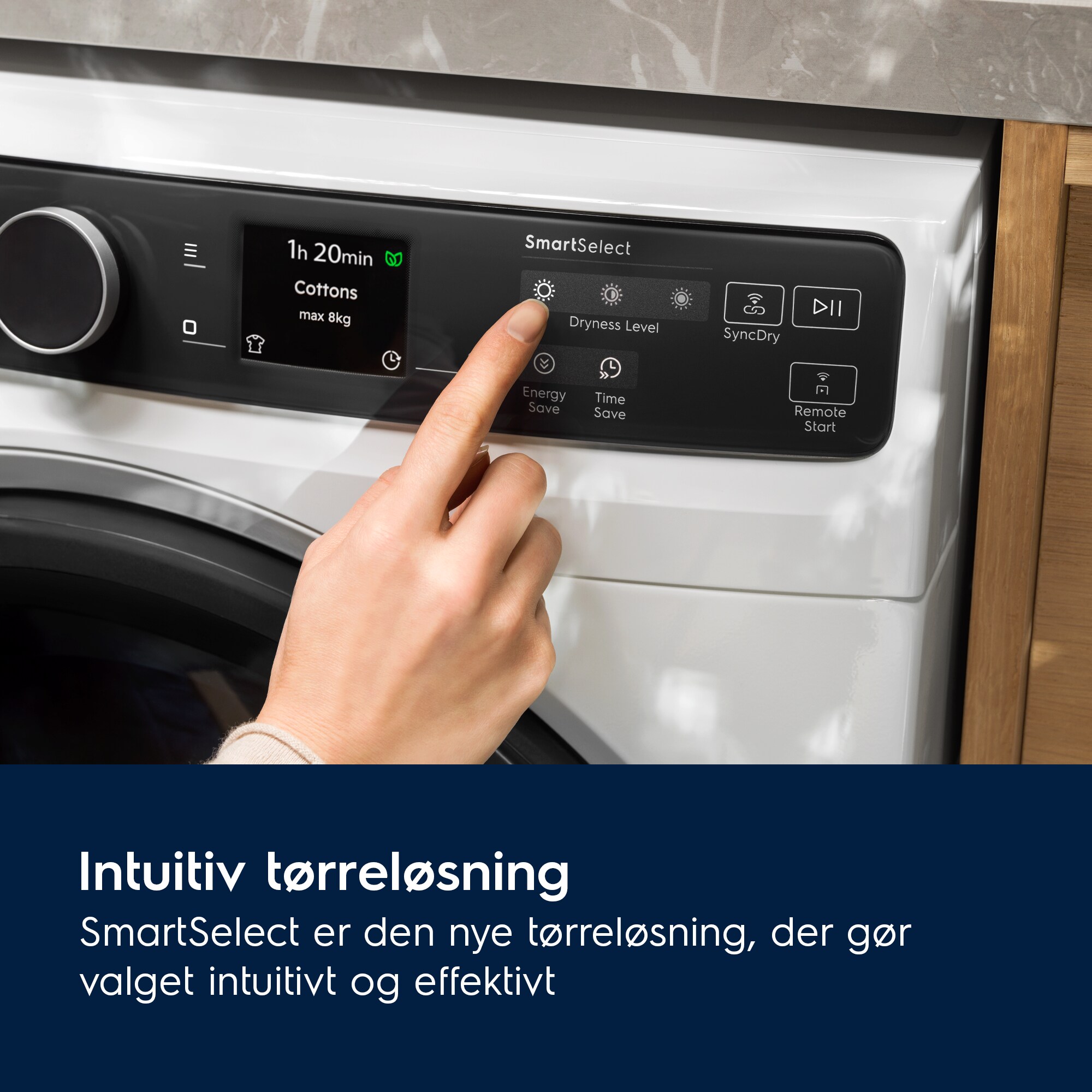 Electrolux - Tørretumbler med varmepumpe - EDI974E86Z