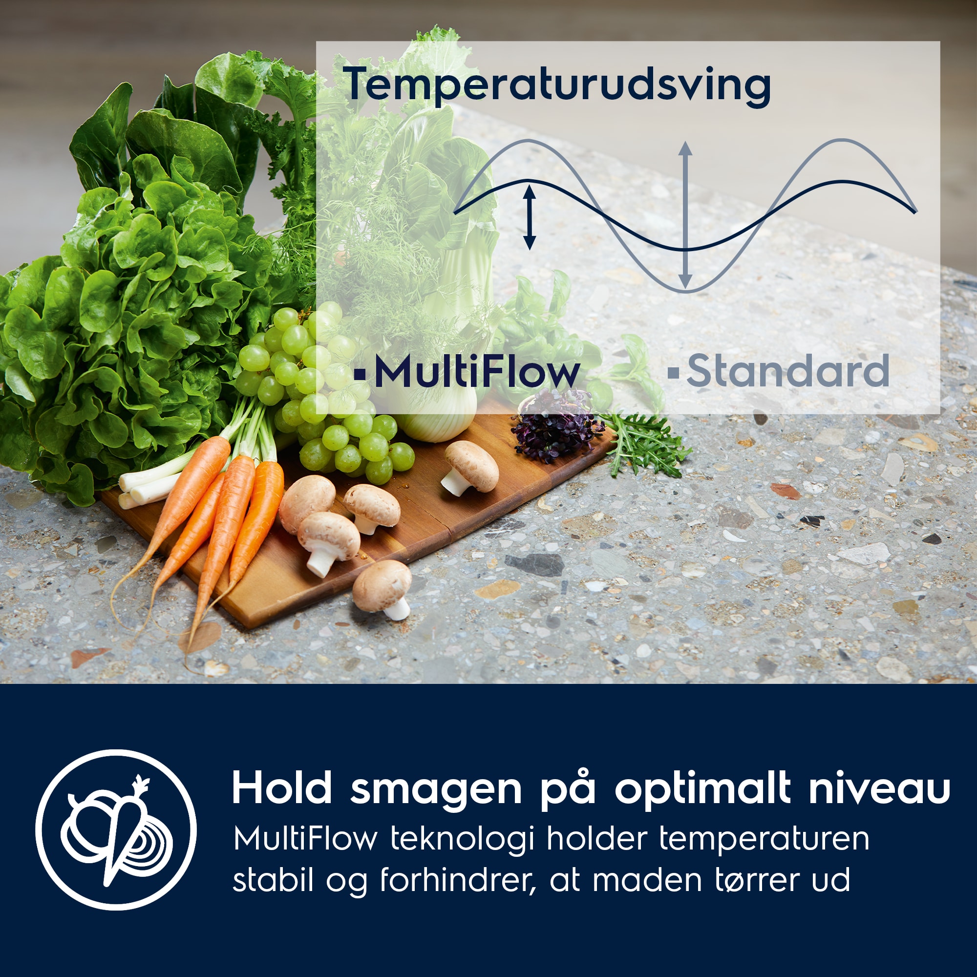 Electrolux - Integreret køle-/fryseskab - ENP7MD18S