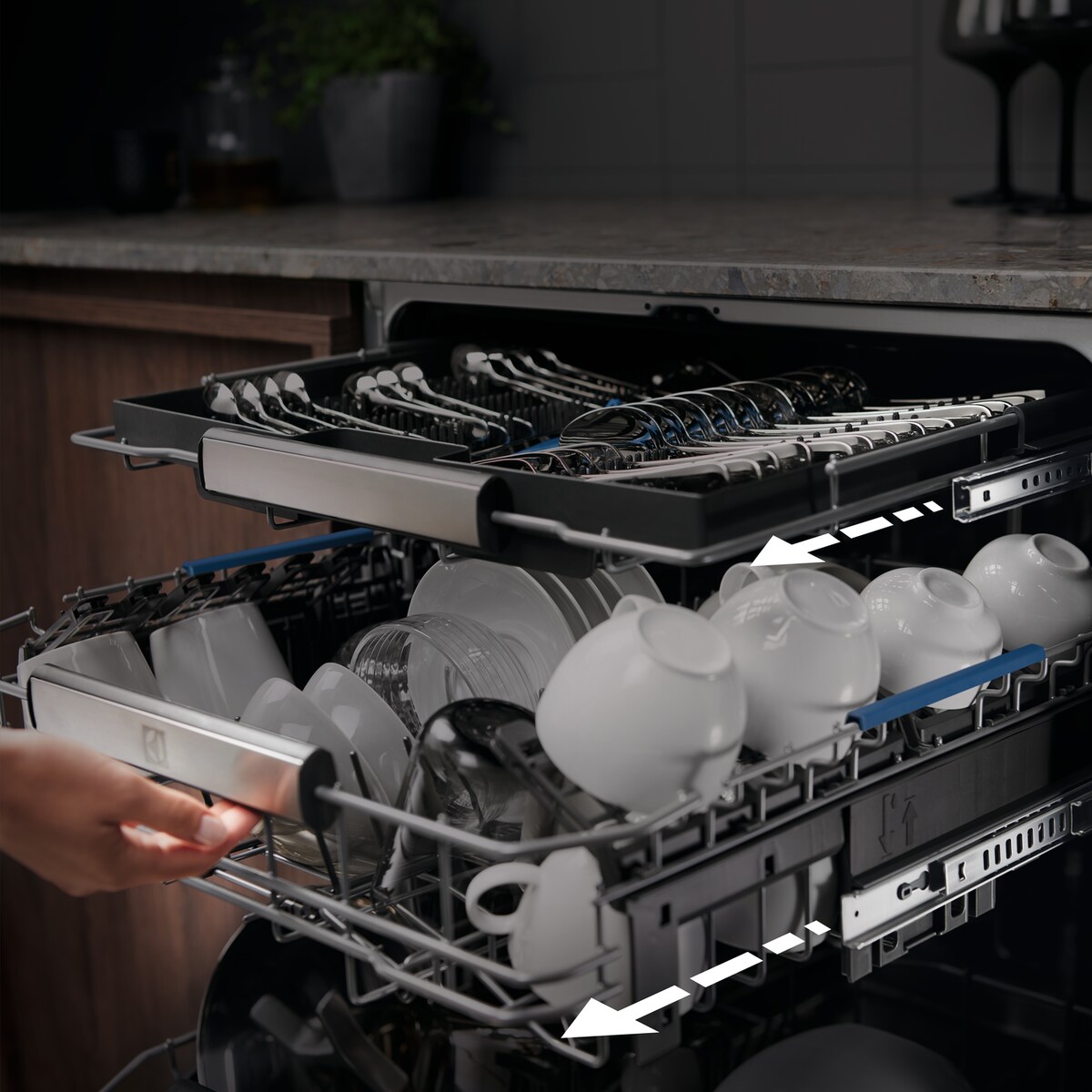 Electrolux - Integreret opvaskemaskine 45-60 cm - KEZA9410W