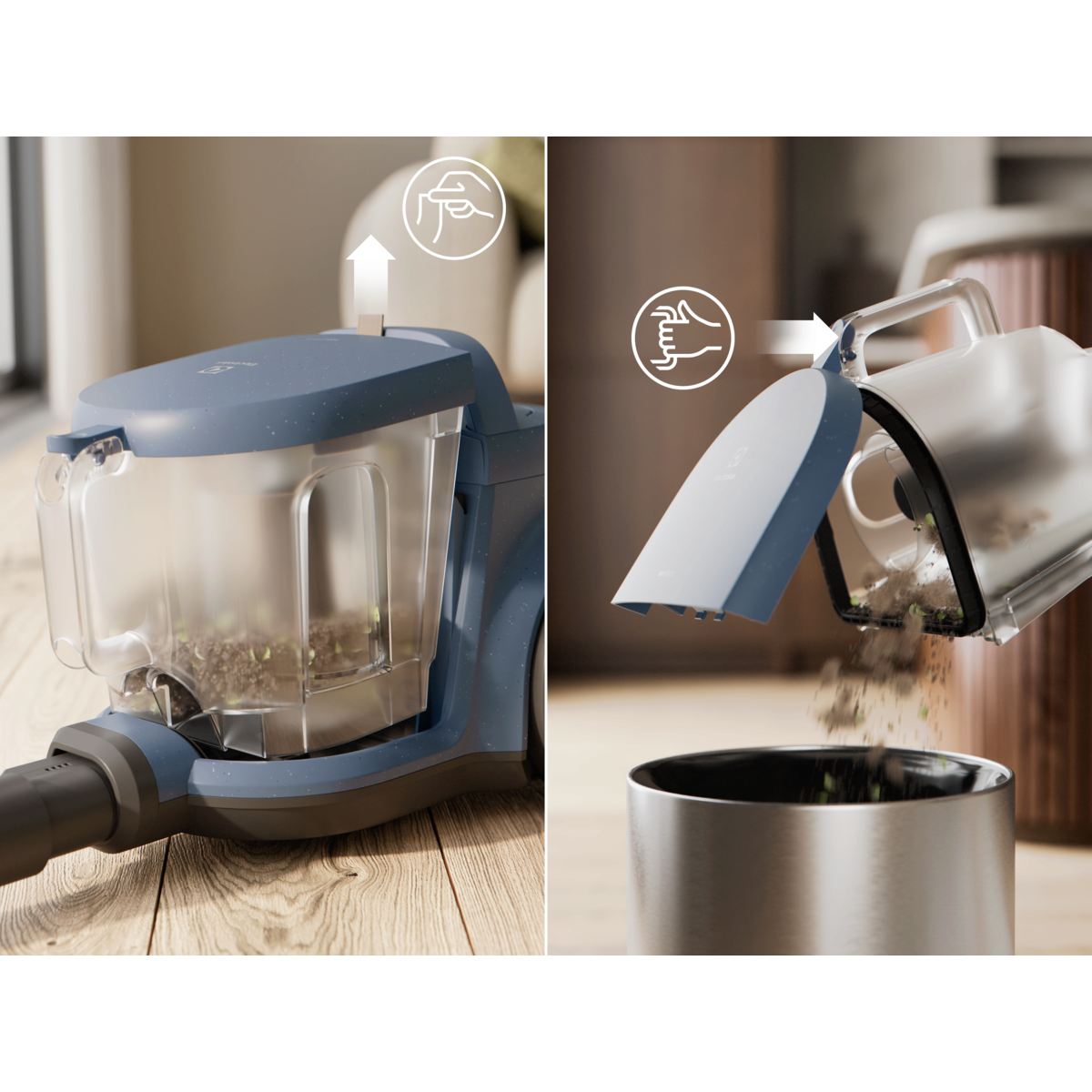 Electrolux - Poseløs støvsuger - EL51C1LDB