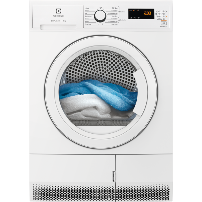 Electrolux - Tørretumbler med varmepumpe - EW2H318E1