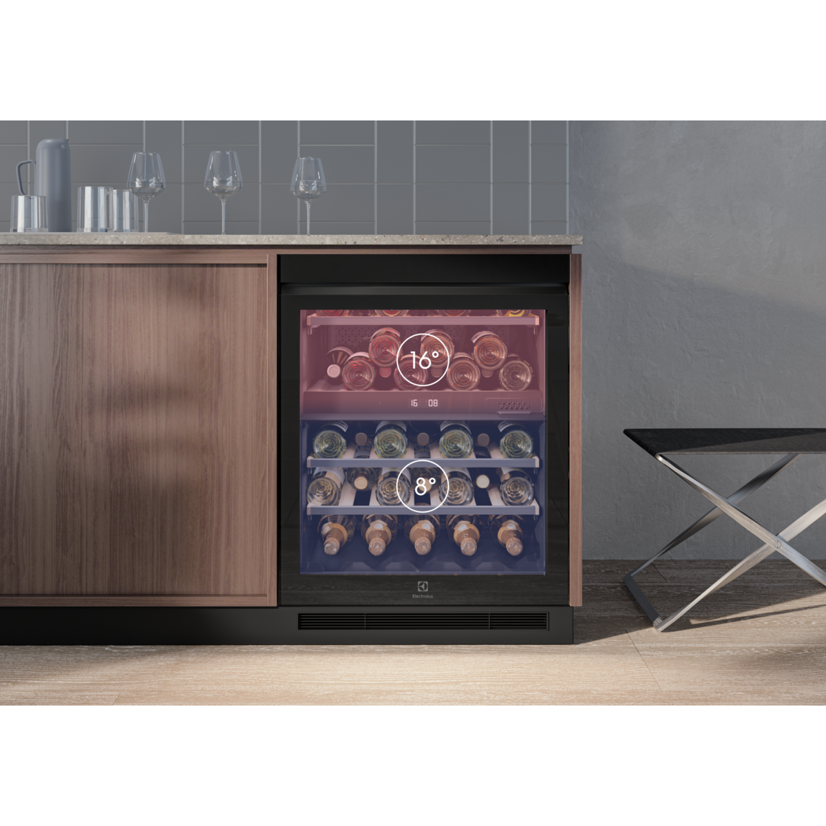 Electrolux - Vinkøleskabe - EWUD040B8B