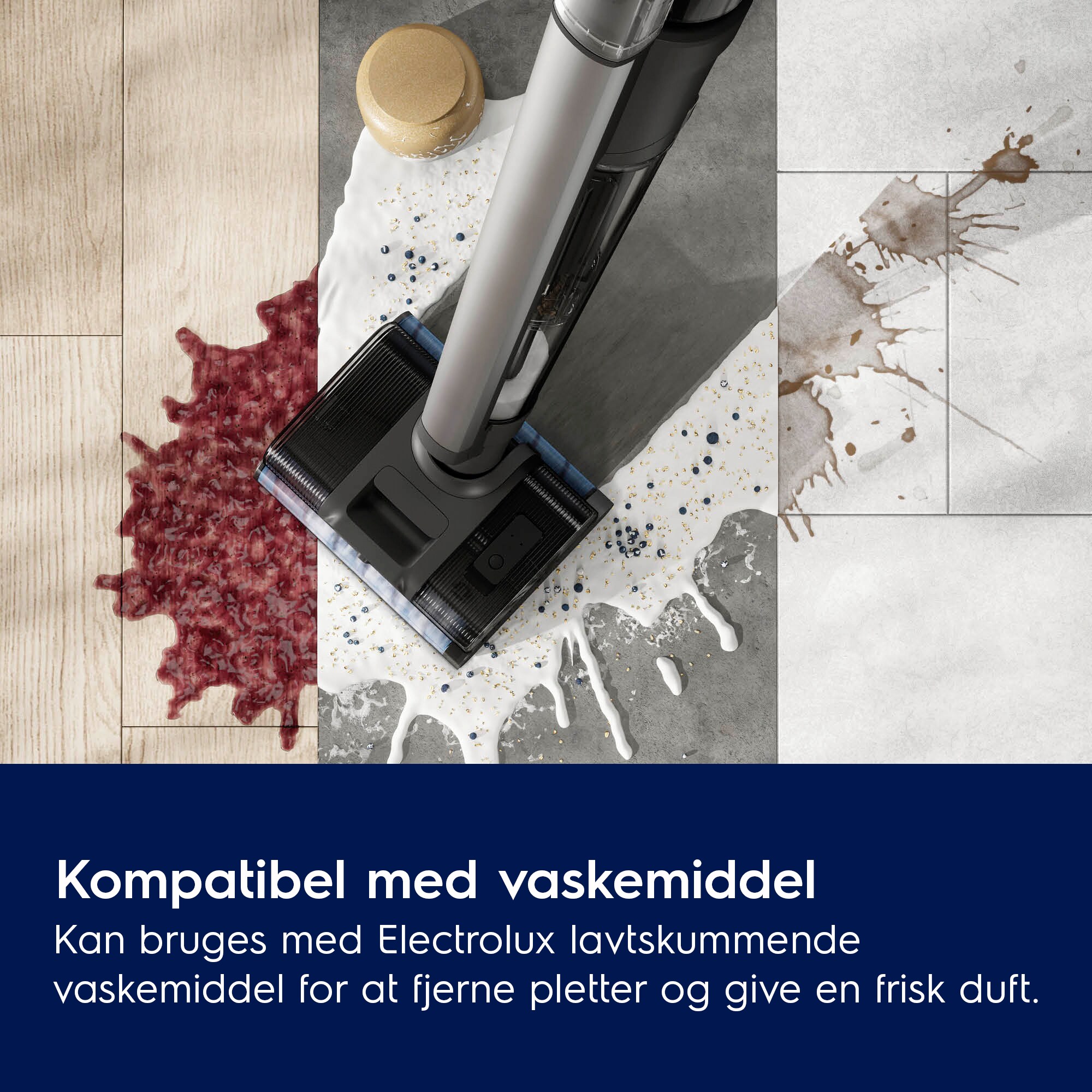 Electrolux - Wet & Dry ledningsfri støvsuger - EW82U2DB