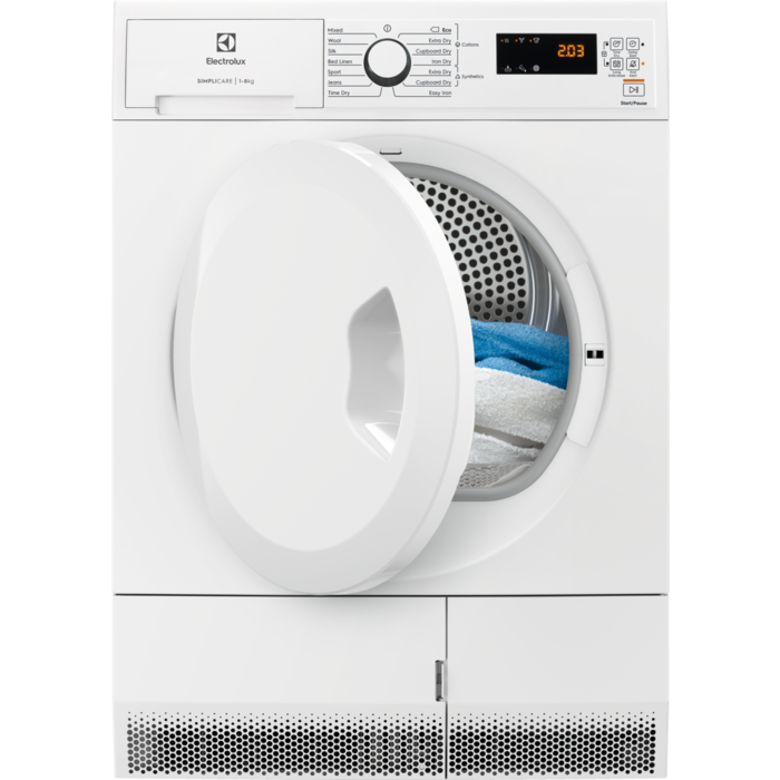 Electrolux - Tørretumbler med varmepumpe - EW2H328R4