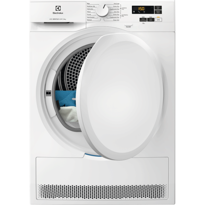 Electrolux - Tørretumbler med varmepumpe - EDI610W83W