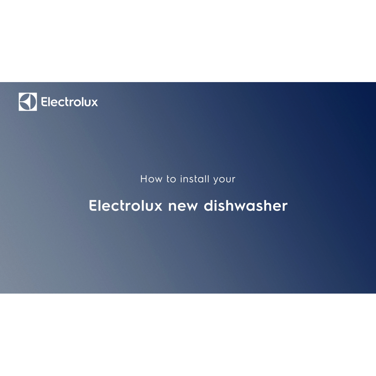 Electrolux - Integreret opvaskemaskine 45-60 cm - KL82B200P