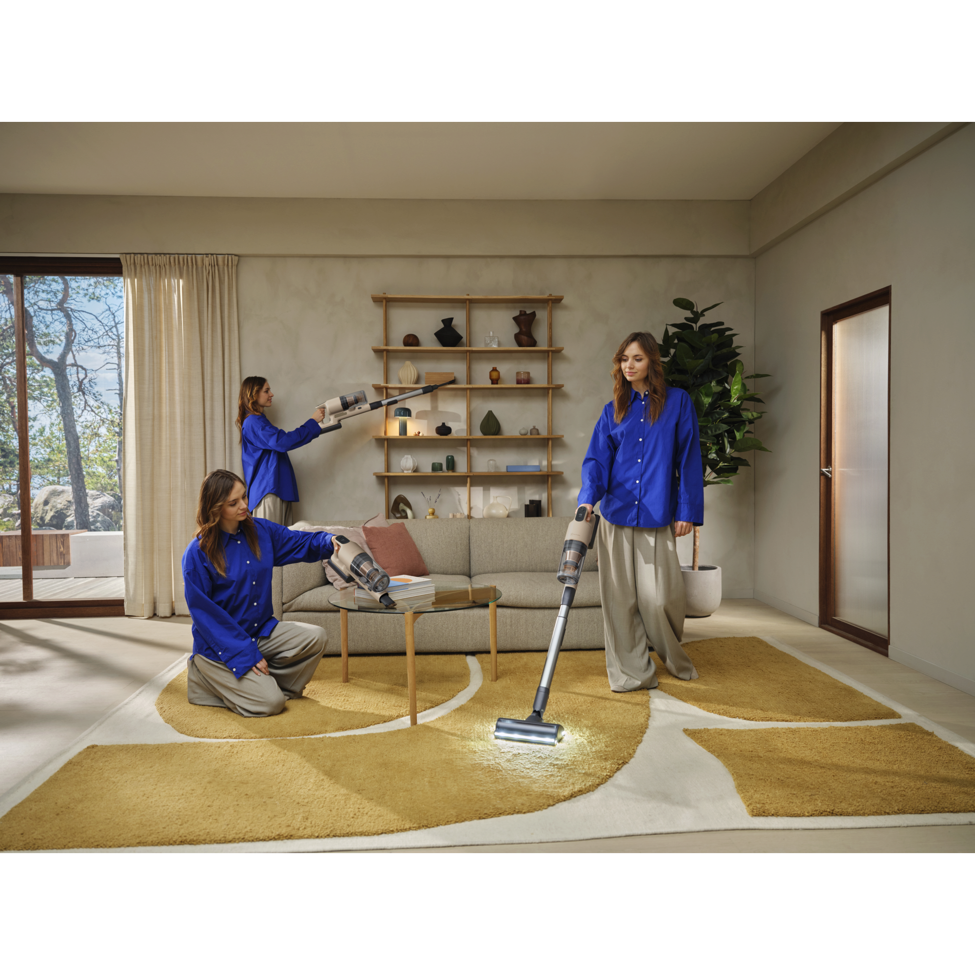 One cleaner for every surface, from floor to ceiling