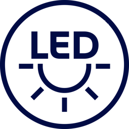 Mundstykke med LED lys