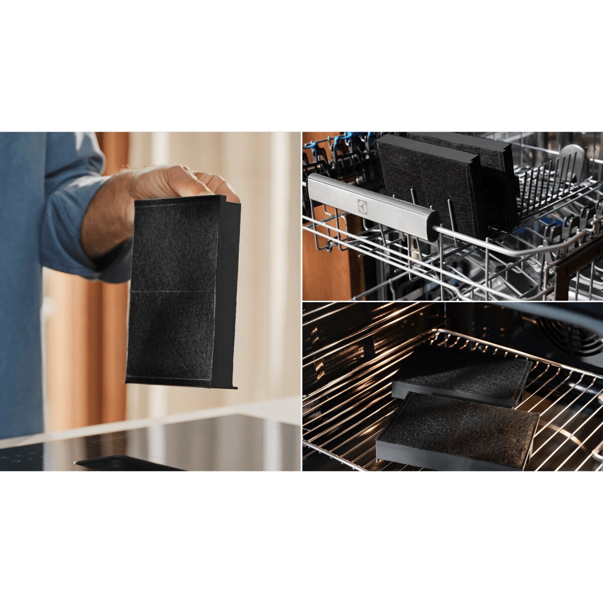OdourClean Plus Carbon Filter can be cleaned and re-used.