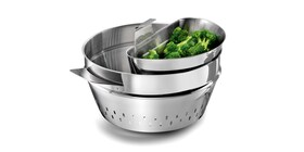 Stockpot-dampsæt med broccoli