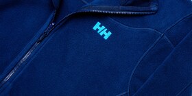 Nærbillede af fleece-jakke