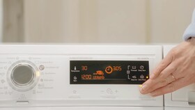UltraCare-vaskemaskines displaypanel