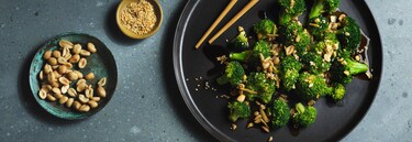 Broccoli med nødder
