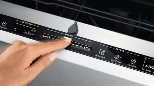 Opvaskemaskine med QuickSelect