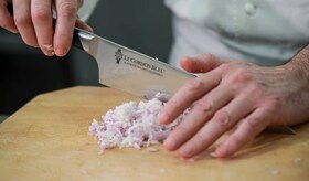Finthakkede løg