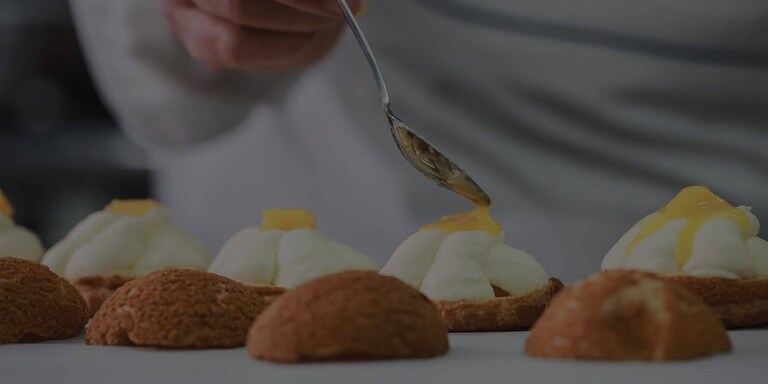 Chantilly-creme med mango