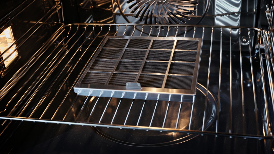 Electrolux kulfilter i en ovn. 